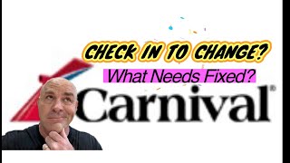 CARNIVAL TO CHANGE CHECK IN PROCESS? #carnivalcruises #cruisenews #passport