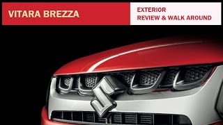 Maruti Suzuki Vitara Brezza ZDI Plus Dual Tone (Blazing Red & Midnight Black) Exterior Walk Around