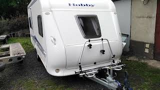 #hobby #caravan #mover #enduro #parking