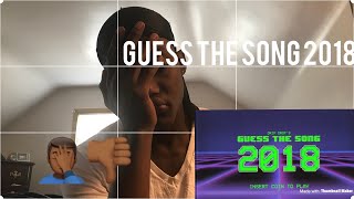 Guess the rap song challenge 2018 (GONE HORRIBLE)🤦🏾‍♂️