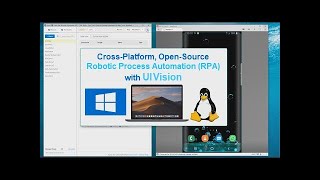 Web and Desktop Automation with UI Vision - Free RPA Software