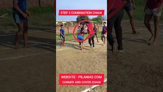 Best Cover and Corner Chain Tackle Skill in Kabaddi |  #shorts