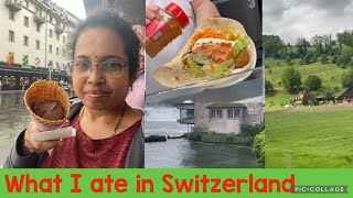 Europe food series - Switzerland Day 1 Vegetarian food options