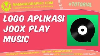 Membuat Logo Aplikasi JOOX Play Music dengan Corel