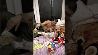 Funny Video | Struggling Papa at 1:30 AM but baby doesn’t want to go to bed 🤪