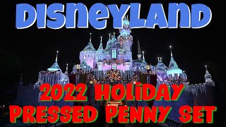 2022 Holiday Pressed Penny Set | Disneyland