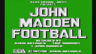 John Madden Football ~ First Intro