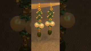 DIY How to make earrings at home 36 #shorts