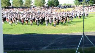 Massed Bands - Glengarry Highland Games, Maxville, Ontario