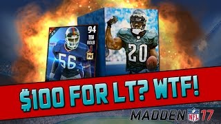 $100 Bundle For LT?! | Madden 17 Ultimate Team - Legendary Pack Opening