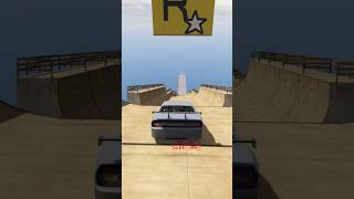 New mega ramp challenge  - GTA 5 #gta #gtaparkour #megaramp #shorts