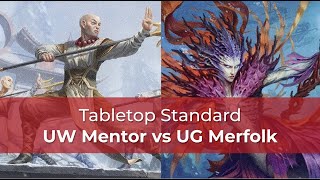 Azorius Mentor vs Simic Merfolk | MKM Standard | MTG