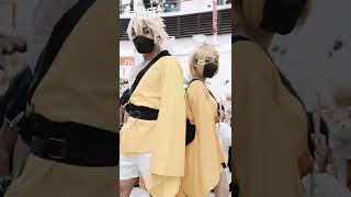 KAGAMINE RIN AND LEN VOCALOID COSPLAY! #shorts