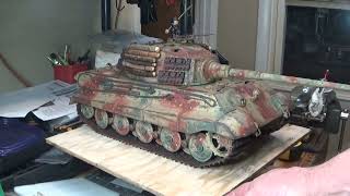 1/16 Panzer VII ( King Tiger )  RC Tank  3/2/2023