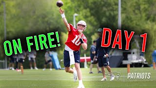 Mac Jones Was on FIRE - Training Camp Day 1