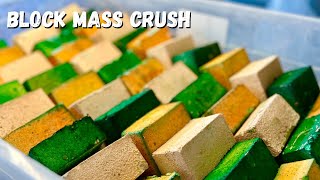 Mass Block Crush 🏝 | So Satisfying ASMR