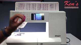 Pfaff expression 710 Sewing Machine Feature Overview