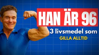 Jack LaLanne's TRICK för att SE UNG ut vid 96 | De 3 LIVSMEDLEN som hindrar ÅLDRANDE!