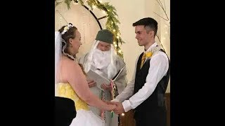 NIKOLAS AND MELISSA'S HARRY POTTER THEMED WEDDING CEREMONY!!