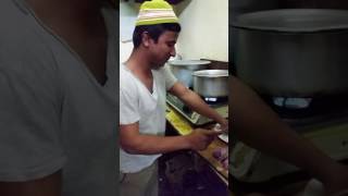 How fast you can cut onion?