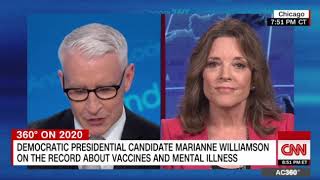 [THE PART CNN DIDN'T WANT YOU TO SEE] Marianne Williamson on Anderson Cooper 360