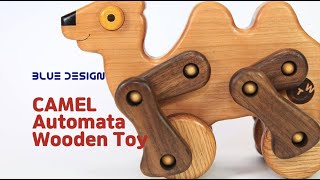 How to Make a Wood Toy Automata Pull Along Toy Camel