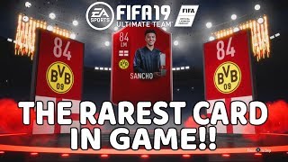 FIFA 19 : The Rarest Card In Game!! (Sancho LM POTM)