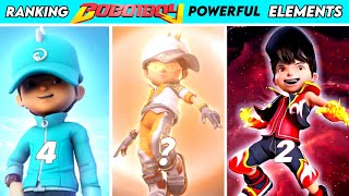 Ranking Boboiboy 7 Elements || Kaunsa Jada Powerful Hai 🤔