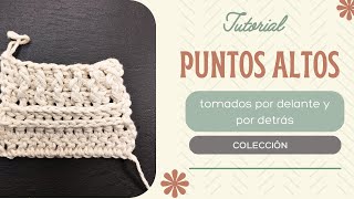 PUNTO FALSO ELÁSTICO. Crochet. Tutorial paso a paso de ganchillo principiantes. Colección de puntos