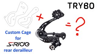 Machining a short cage for an SRide rear mech.