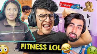 REACTING TO CRAZY FITNESS INFLUENCER by @triggeredinsaan