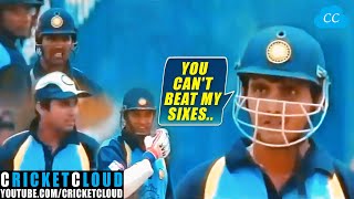 Sourav Ganguly Hitting Super Stylish Sixes | Jadeja, Robin Singh, Sunil Joshi  Competing too !!