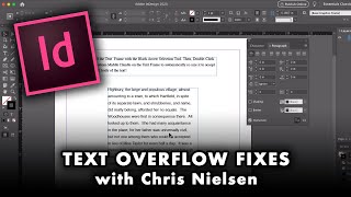 A Quick Fix for Dealing with Text Overflow in InDesign