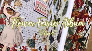 FLOWER FAIRIES – 6 x 6 Mini Album | Scrapbook Walkthrough | Scrapbook Inspiration