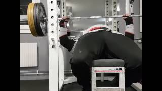 Heavy bench three singles 165,4