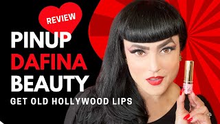 Unlocking Vintage Glamour With Dafina Beauty Pinup Lips | Marilyn Monroe Lipstick Review