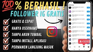 Cara Menambah Followers Instagram Gratis Tanpa Password Terbaru 2023