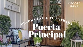 IDEAS para DECORAR 🏠ENTRADA PRINCIPAL