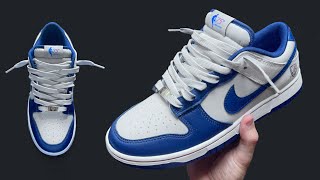 HOW TO LACE NIKE DUNK 1 LOW LOOSELY