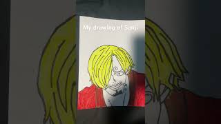 My drawing of Sanji