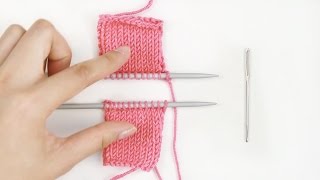 How to Seam with Kitchener Stitch