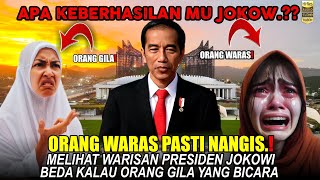 Hanya Orang Waras Yang Bisa Menilai Pengorbanan Jokowi Dalam Memimpin Indonesia selama 10 tahun ini!