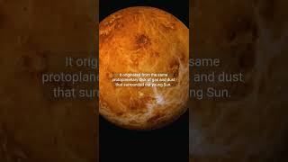 Exploring Venus: Formation and Unique Characteristics || #shorts