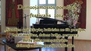 2014 Dainuojamosios poezijos festivalis