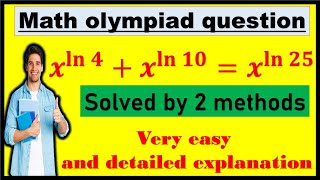 Find x || math olympiad || viral math problems