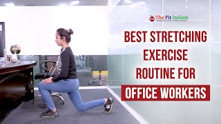 Best Stretching Exercise Routine for Office Workers - Office Chair Included