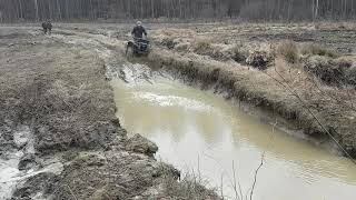 Test Tires ITP Mud Lite vs Sunf A040  test opon yamaha grizzly 2019