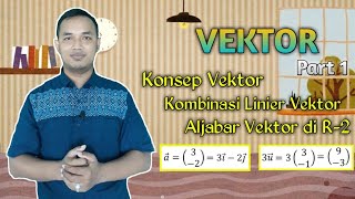 Vektor - Part 1 (Konsep, Contoh, dan Latihan Soal)