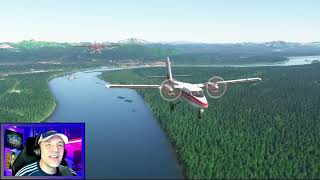 AMAZING ALASKA | B737-700 Twin Otter & H125 Helicopter | @sydsquadron