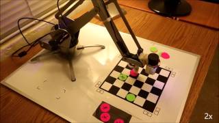 Checkers Playing Robot Arm